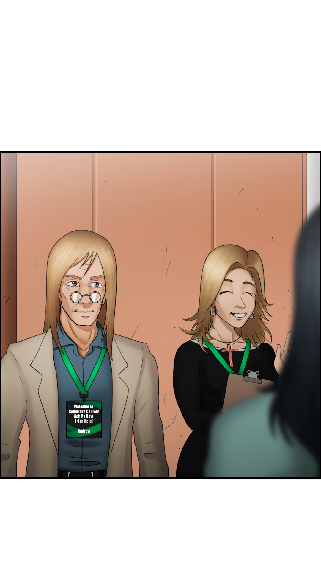 It All Started With a Handshake panel 2